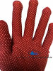 Перчатка нейлон микроточка красные - Производство и оптовая продажа хлопчатобумажных перчаток с ПВХ-покрытием, Екатеринбург