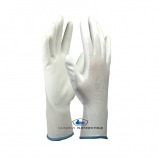Перчатки с двойным полиуритановым покрытием белые G-40 - Производство и оптовая продажа хлопчатобумажных перчаток с ПВХ-покрытием, Екатеринбург