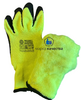 ЗП-0037 Перчатки зимние акриловые с вспененным латексом (салатовая) 10/360  - Производство и оптовая продажа хлопчатобумажных перчаток с ПВХ-покрытием, Екатеринбург